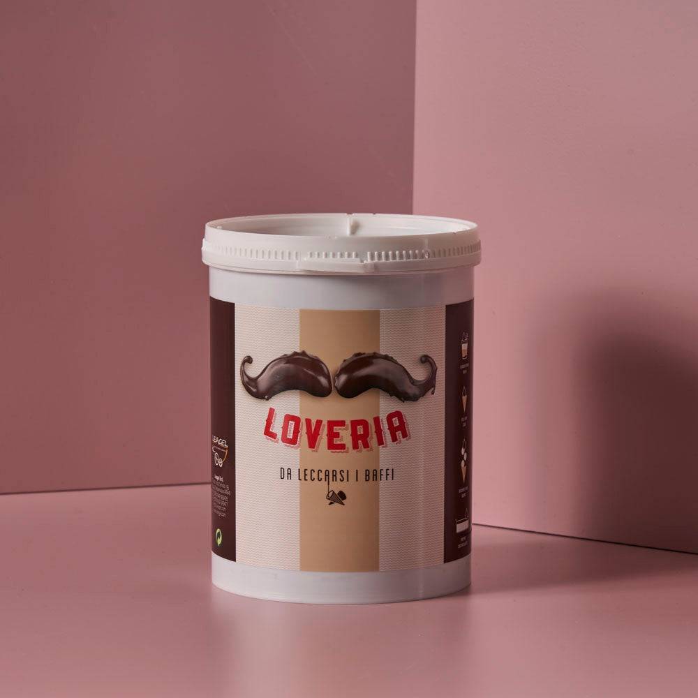 Loveria Nougat- Schokocreme | 1,2 kg