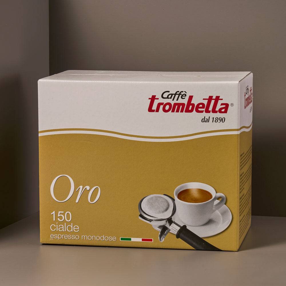 Trombetta "Oro" ESE Pads 150 Stück | 1,05 kg