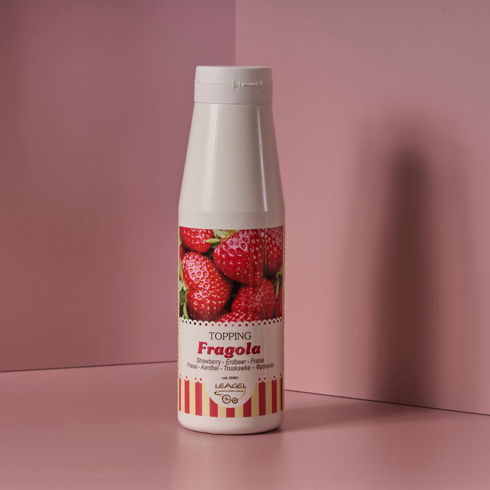 Frucht Topping Erdbeere | 1 kg Flasche