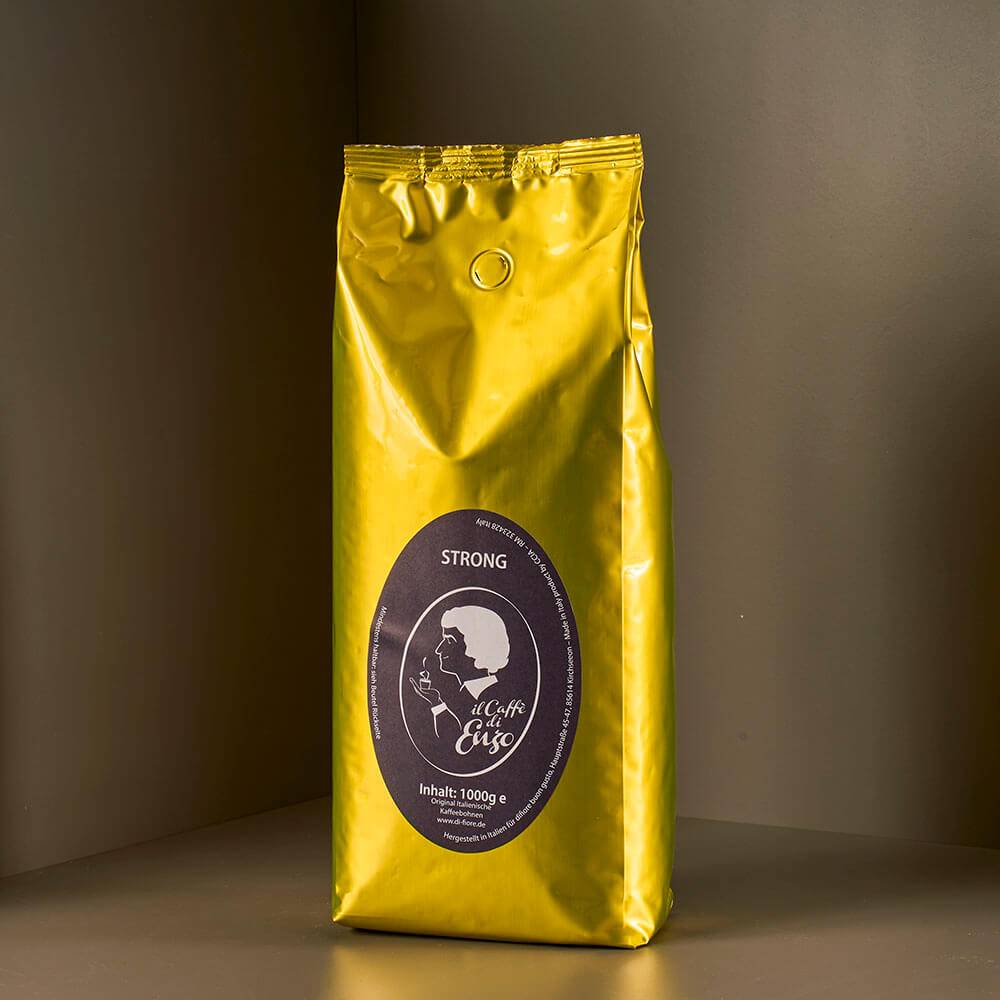espressobohnen robusta caffe di enzo strong