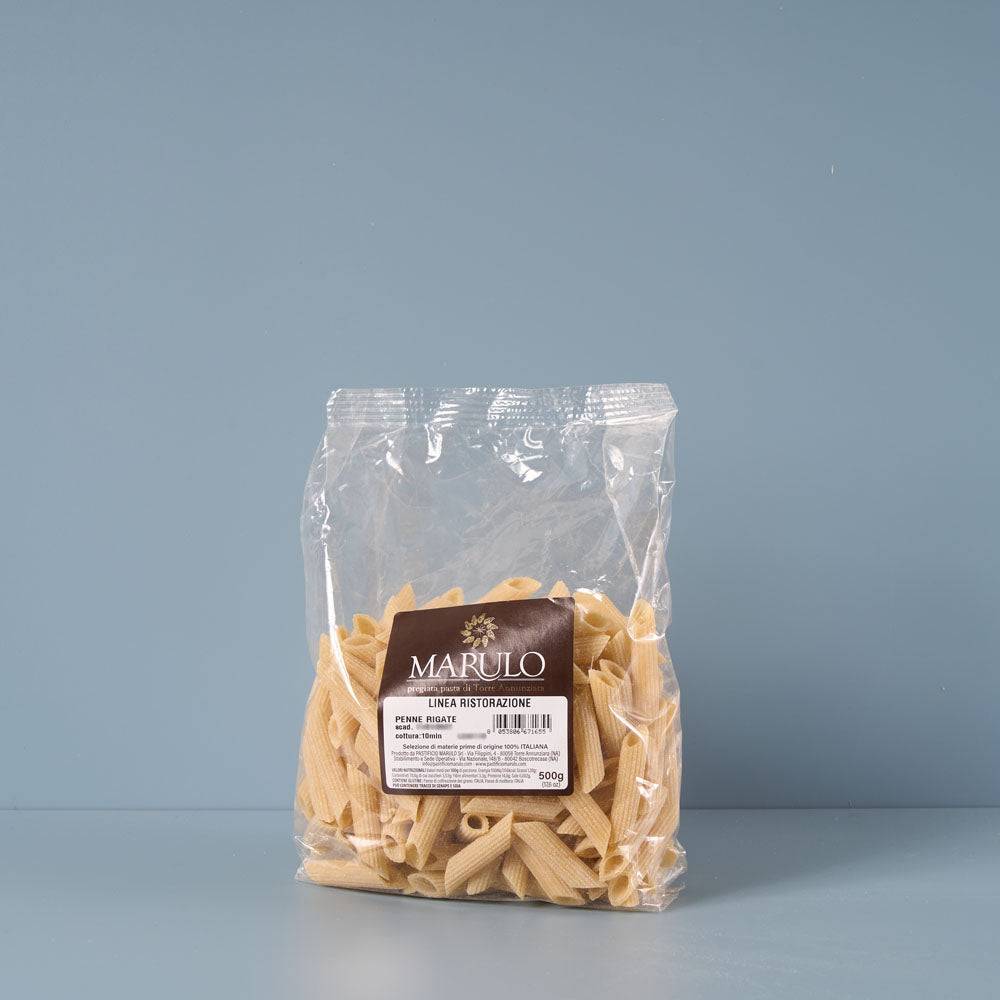 packung mit penne nudeln von marulo