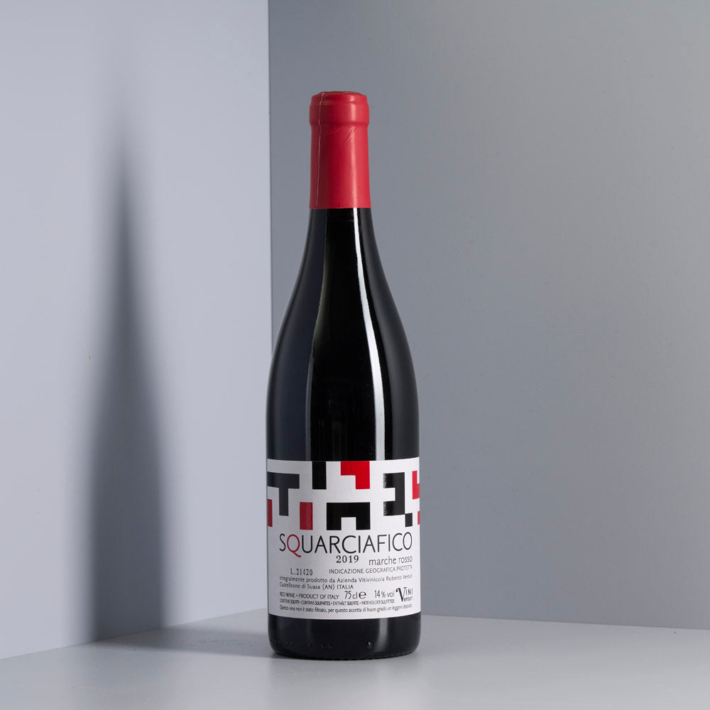 venutri squarciafico rotwein - montepulciano aus den marchen