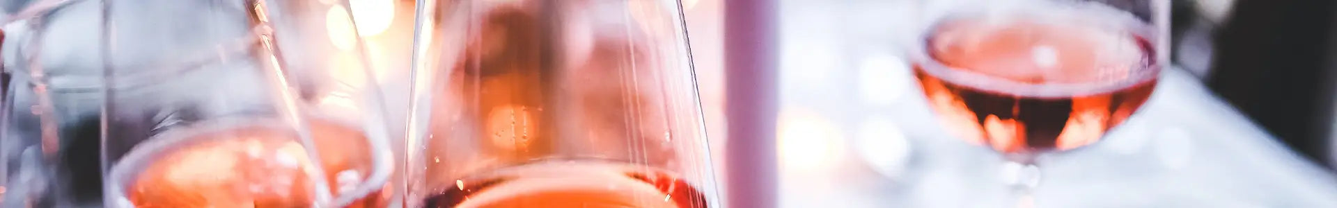 roseweine aus italien im glas vom lieferanten fuer gastronomie