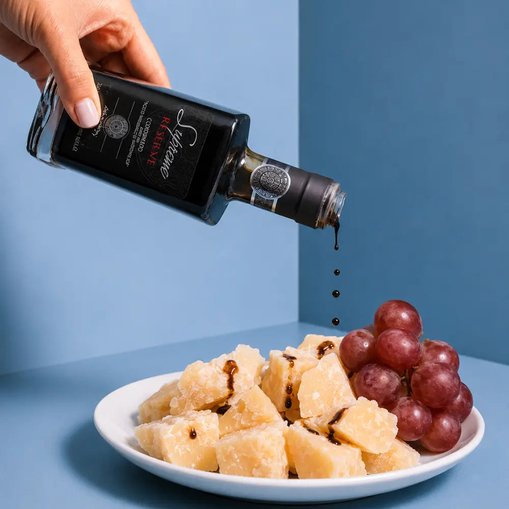 condimento gran reserve essig mit parmesan 