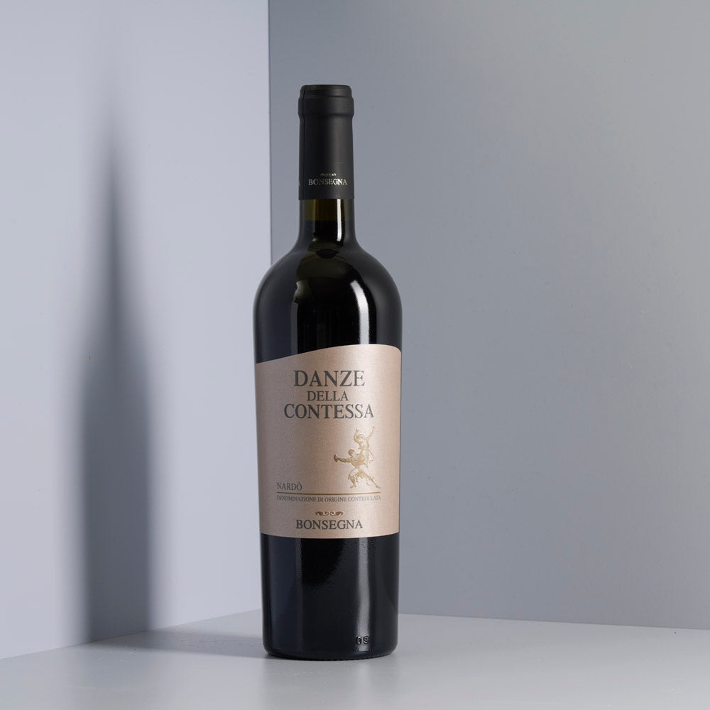 Flasche Bonsegna Danze della Contessa Rosso, Cuvée aus Apulien