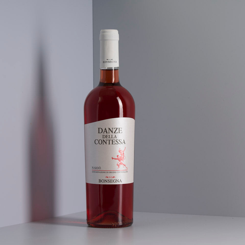 Flasche Bonsegna Danze della Contessa Rosé aus Apulien