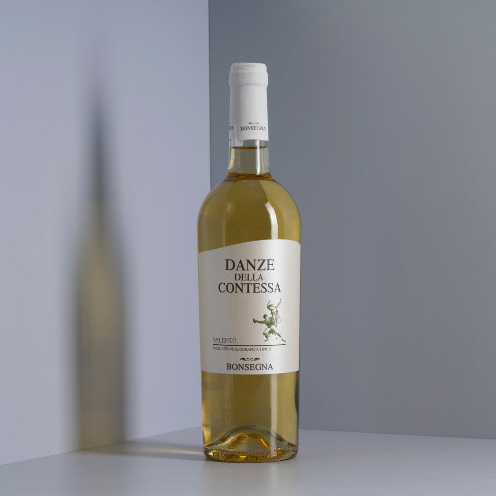 italienischer weißwein aus apulien von bonsegna danza della contessa