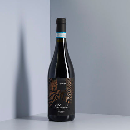italienischer Rotwein aus dem piemont von ciabot memento cuvee