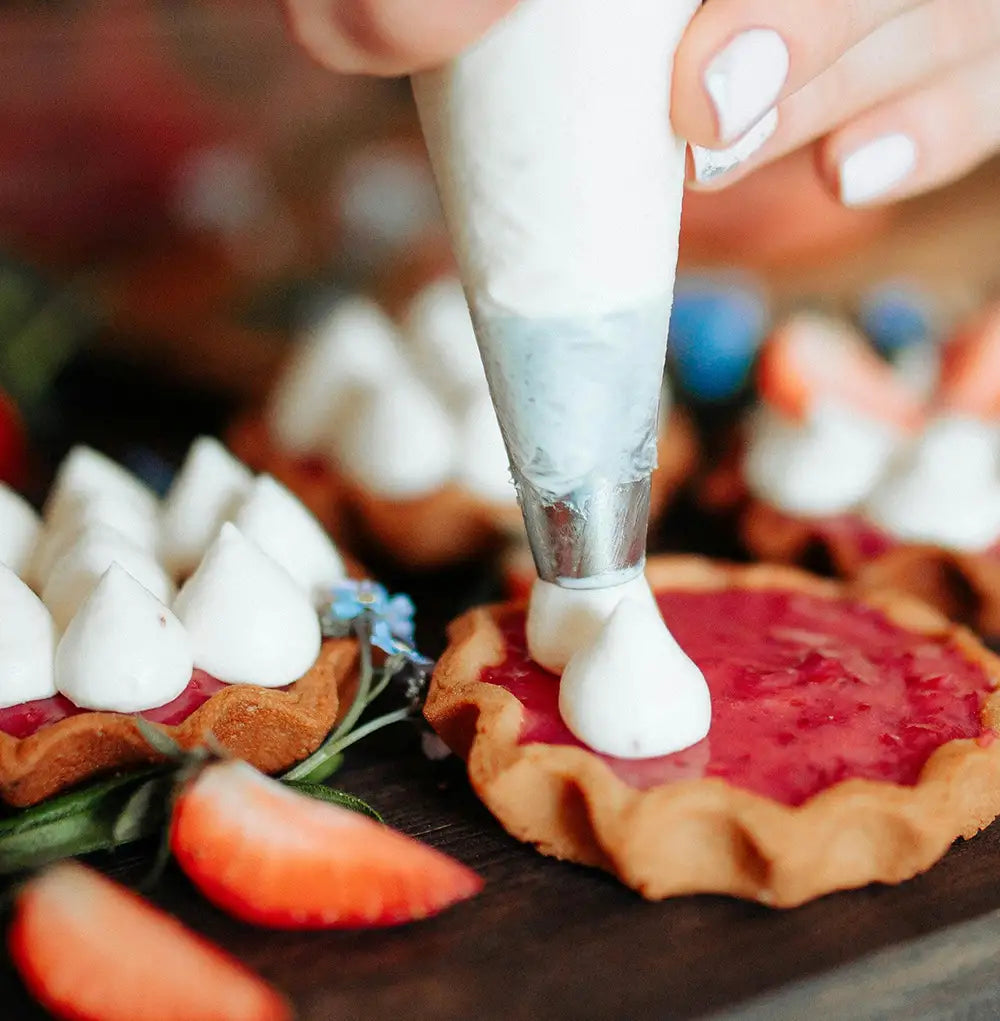 vanillepaste zum garnieren von dessert