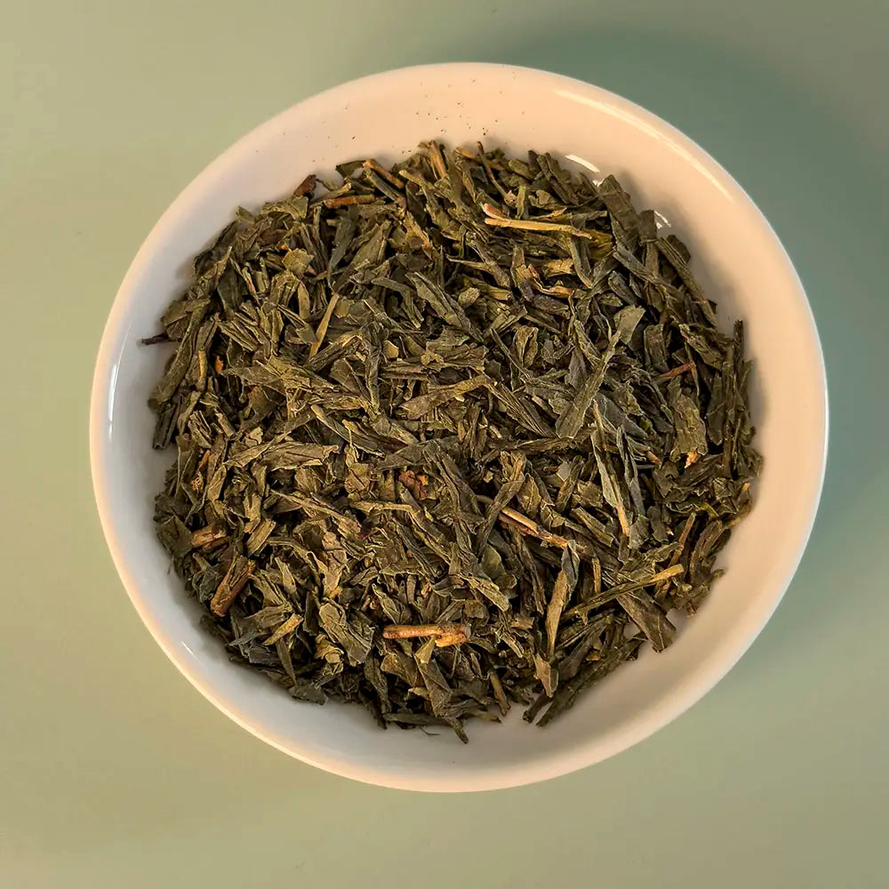green christin bio sencha fuer hotel und fruestueck