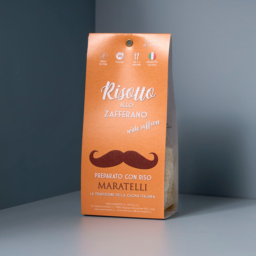 maratelli risotto mit safran vom feinsten aus italien für Händler und Gastronomie zu Großhandels Konditionen