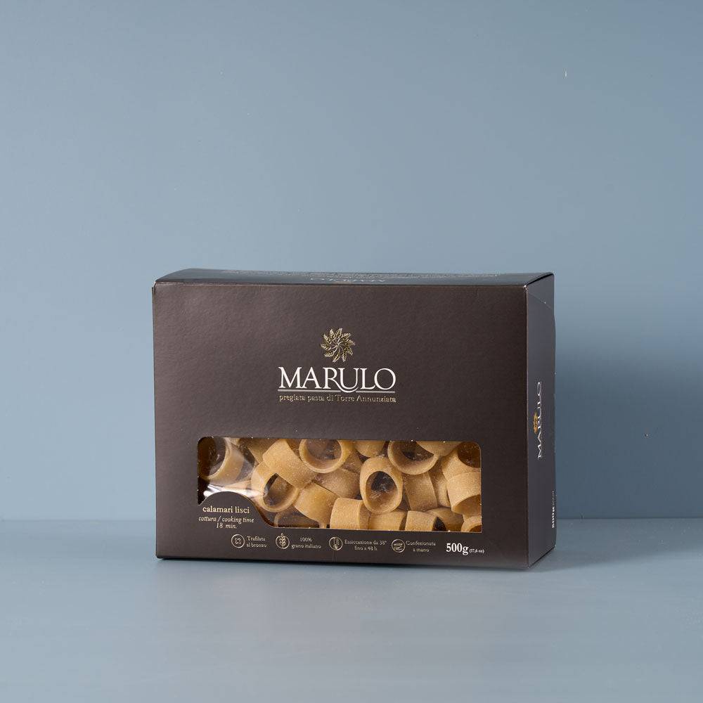 pasta al bronzo calamari von marulo aus italien 