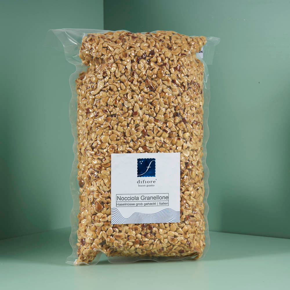 difiore Granellone di Nocciola - Haselnuss Streußel grob | 1 kg Beutel
