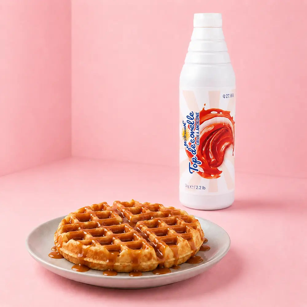 crem caramell topping nutman für waffeln und eis