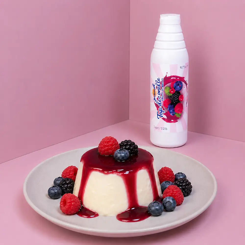 waldfruchttopping von nutman für dessert und panna cotta