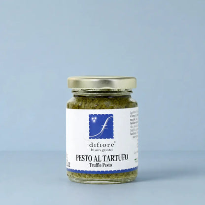 trüffelpesto mit champignon und basilikum