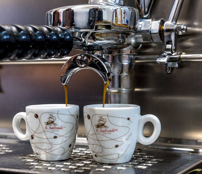 espressomaschine mit san salvador espresso 