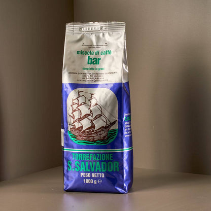 espressobohnen von san salvador blu feinster espresso für gastronomie für siebträger