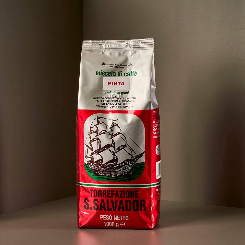 san salvador pinta espressobohnen für Händler und Gastronomie zu Großhandels Konditionen