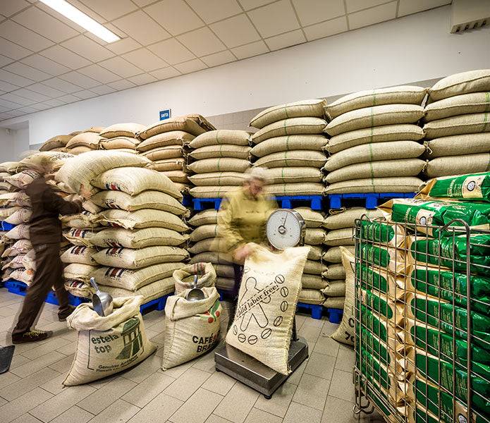 san salvador torrefazione rohkaffeelager