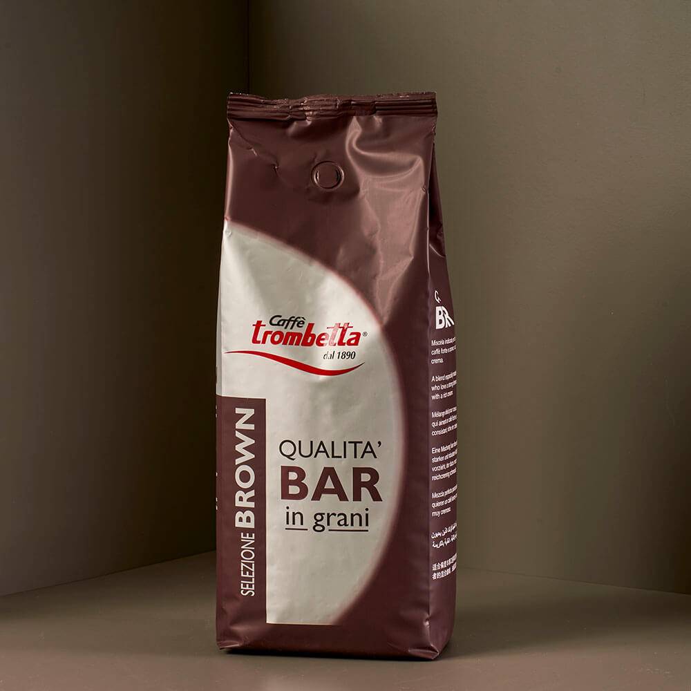 espressobohnen trombetta bar brown 