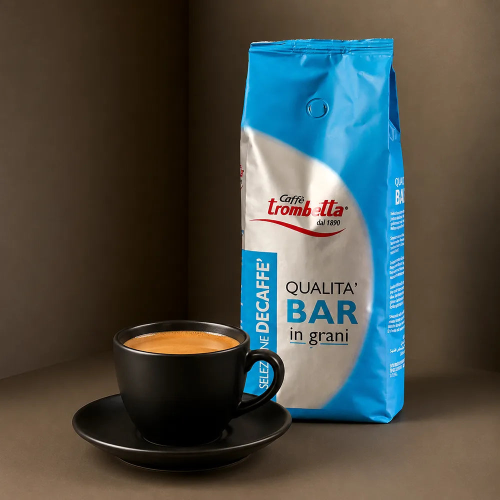 espressobohnen caffe decaffeinato