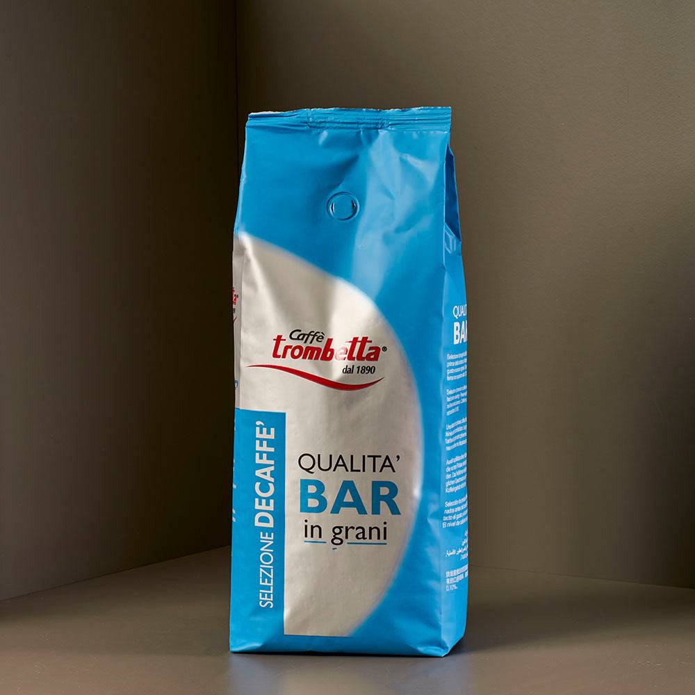 espressobohnen decaffeinato trombetta