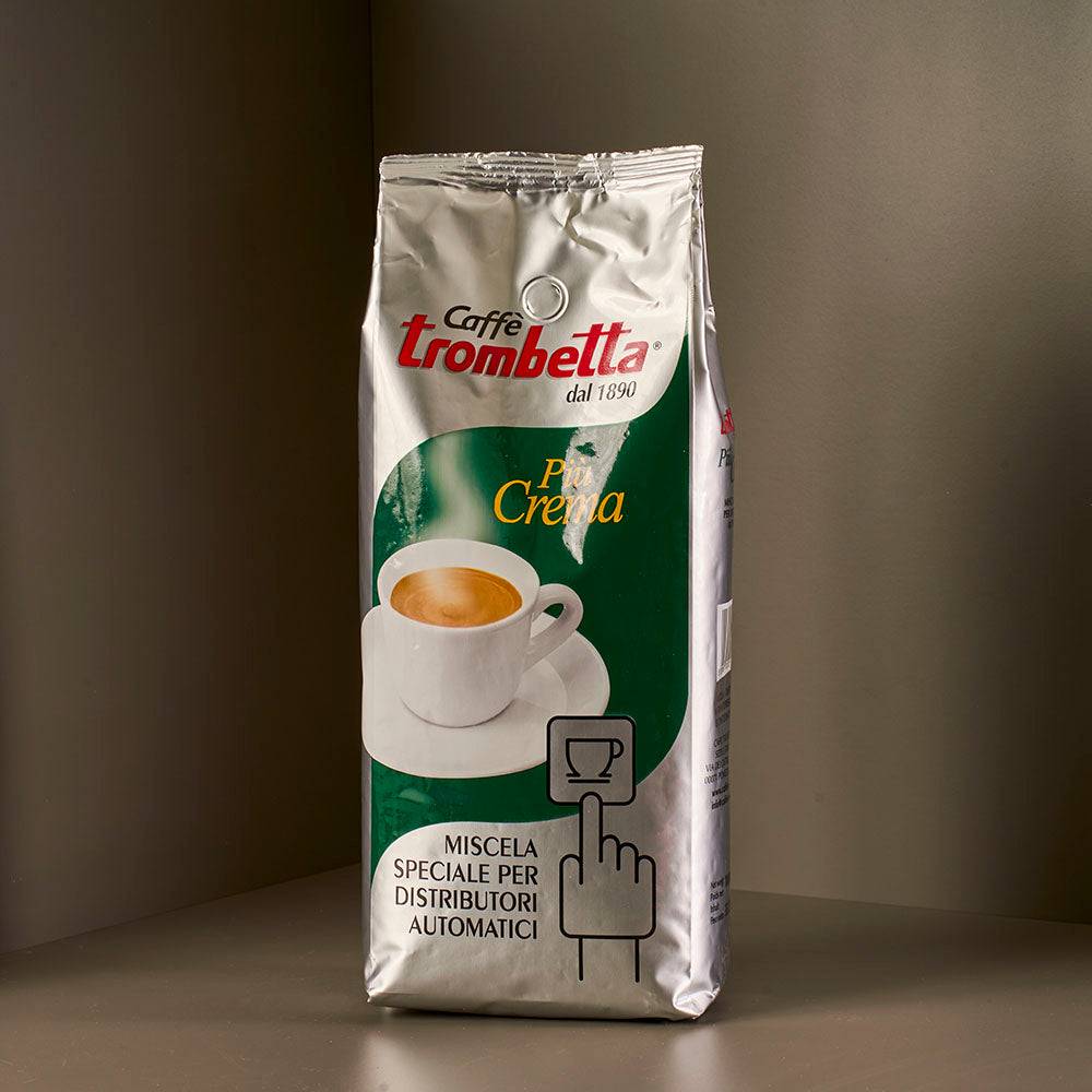 kaffeebohnen beutel piu crema vollautomaten