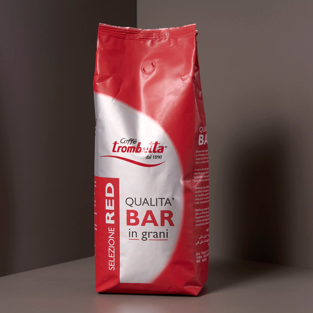 trombetta red 1kg espressobohnen für gastronomie und hotel
