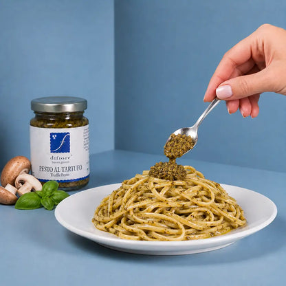 trueffelpesto difiore für pasta - linguine 